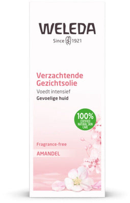 WELEDA Amandel - Verzachtende Gezichtsolie - 100% natuurlijk - 50ml