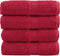 vidaXL - Gastendoekjes - SOLUND - 4 - st - 600 - g/m² - 30x50 - cm - rood