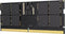 Lexar LD5DS016G-B4800GSST - Geheugen - DDR5 (SO-DIMM) - 16 GB: 1 x 16 GB - 4800MHz / - PC5-38400 - CL40 - 1.1V - geregistreerd - ECC - zwart