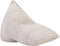 vidaXL - Zitzak - stof - patchwork - lichtbruin