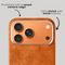 Alcanside iPhone 17 Pro - Alcantara hoesje - MagSafe - oranje