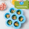 HI NATURE™ Babyvoeding bewaarbakjes - 100% BPA-vrij siliconen - Inclusief 4 babylepels (2 stuks)