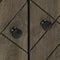 vidaXL - Wastafelkast - 62x33x58 - cm - massief - mangohout - zwart