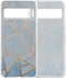 iMoshion Hoesje Geschikt voor Google Pixel 8 Pro Hoesje Siliconen - iMoshion Design hoesje - Meerkleurig / Blue Graphic