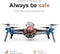SkyLine 15-30KM/h – 3KM Bereik – Gimbal Stabilisator - GPS 5Ghz - RC Drone Met ESC FULL HD Camera Voor Volwassenen – FPV Live + VR Bril -Quadcopter
