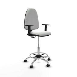 Piqueras y Crespo B1D05RP - Bureaustoel - Hoogteverstelbaar met armleuning - Wit