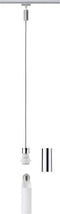 Paulmann Basic - Pendel 230V-railsysteem - E27 20 W LED - Chroom (mat)