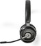 Nedis CHSTB310BK - Draadloze Bluetooth kantoorheadset - Flexibele microfoon - Zwart