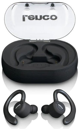 Lenco EPB-460 - TWS Bluetooth Oortelefoon - IPX5 Waterproof - Zwart