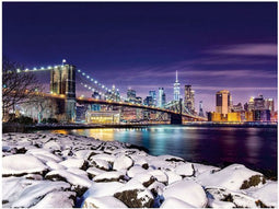 Ravensburger puzzel Winter in New York - Legpuzzel - 1500 stukjes