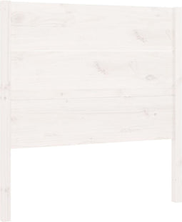vidaXL - Hoofdbord - 81x4x100 - cm - massief - grenenhout - wit