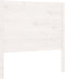 vidaXL - Hoofdbord - 81x4x100 - cm - massief - grenenhout - wit