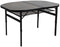 Bo-Camp Northgate - Ovale Tafel - Aluminium - Betonlook - 120x80 cm
