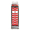 Raaco CarryLite - Opbergkast 80 4x8 - Aluminium - 10 vakken - Zilver