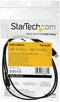 Startech.com RUSB2AC1MB - USB 2.0 naar USB-C kabel - 60W opladen - 1m zwart