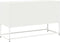 vidaXL - Tv-meubel - 100,5x39x60,5 - cm - koudgewalst - staal - wit