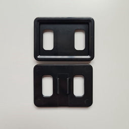 Prijskaartraam A9 52x37mm zwart X