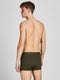 JACK&JONES JACBASIC BAMBOO TRUNKS - Boxershorts - 3-pack - Forest Night (3 stuks)