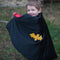 Den Goda Fen Verkleedkledij Spin/Vleermuis - Omkeerbare cape - 110-116cm - 4-6 jaar - Multi