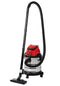 Einhell TC-VC 18/20 Li S-Solo - Accu Nat-/Droogzuiger - 20 L RVS reservoir - Max. zuigkracht 80 mbar