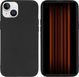 iMoshion Hoesje Geschikt voor iPhone 15 Plus Hoesje Siliconen - iMoshion Color Backcover - Zwart
