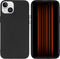 iMoshion Hoesje Geschikt voor iPhone 15 Plus Hoesje Siliconen - iMoshion Color Backcover - Zwart