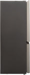 Exquisit KGC231-60-010EI - Koel-vriescombinatie - 175 liter inhoud - Inox