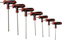 Kunzer T-Griff-TX-Profil 7tlg. TX-schroevendraaier Werkplaats 7-delig Binnen-zesrond (TX)