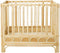 Cokos Luna rotan babypark met mobielhouder