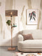 GOOD&MOJO Vloerlamp Java - Bamboe/Zwart - Ø50x158cm - - Staande lampen voor Woonkamer - Slaapkamer