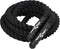 Slagtouw - Battle Rope - 9m - 6,8 kg - polyester - zwart