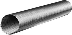 Slang flexibel aluminium 100 mm 2,5 meter
