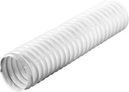 Slang flexibel pvc/wit 100 mm 2,5 meter