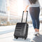 Slazenger Kofferset 3 Delig - Kofferset met Handbagage Trolley, Grote Koffer en Ruimbagage Koffer - Hardcase Koffer Set - S, M en Grote Reiskoffer met Wielen - Cijferslot met 3-Cijferige Code - Zwart