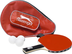 Slazenger tafeltennis set met tas - Rood - Maat ONE SIZE