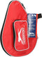 Slazenger tafeltennis set met tas - Rood - Maat ONE SIZE