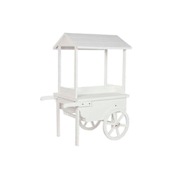 Tuinwagen Home ESPRIT Wit 85 x 51 x 114 cm