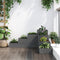 vidaXL - Plantenbak - 4-laags - 80,5x79x36 - cm - massief - grenenhout - grijs