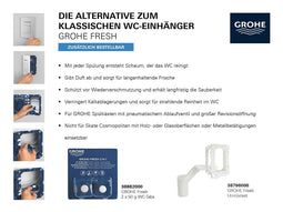 GROHE QuickFix Fresh ombouwset