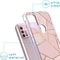 iMoshion Hoesje Geschikt voor Motorola Moto G30 / Moto G20 / Moto G10 Power / Moto G10 Hoesje Siliconen - iMoshion Design hoesje - Roze / Meerkleurig / Goud / Pink Graphic