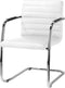 Sledestoel vergaderstoel Design 1878-zwart-leatherlook