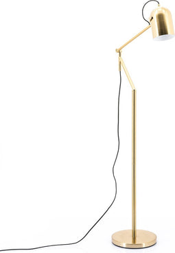 SLEEK VLOERLAMP GOUD - Verstelbaar en Stijlvol - 47 x 28 x 161 cm