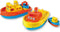 Sleepboot met klein bootje