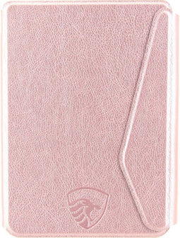 Sleepcover Geschikt voor Kobo Nia Cover Hoesje Roze Goud - ereader hoesje - cover