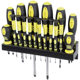 Sleuf/Profiel/Schroevendraaier-set 18dlg