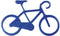 Sleutelhanger aluminium fiets (12 stuks)