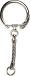 Sleutelhanger, d: 2,3 cm, l: 6 cm, 25 stuks