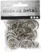 Sleutelhanger, d: 2,3 cm, l: 6 cm, 25 stuks