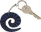 Sleutelhanger, d: 2,3 cm, l: 6 cm, 25 stuks