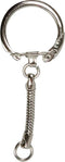 Sleutelhanger, d: 2,3 cm, l: 6 cm, 25 stuks